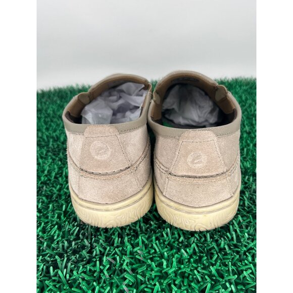 Clarks Men's Slip On Shoes Loafers Casual Comfort Beige Suede‎ Size 9.5 M - Picture 3 of 5